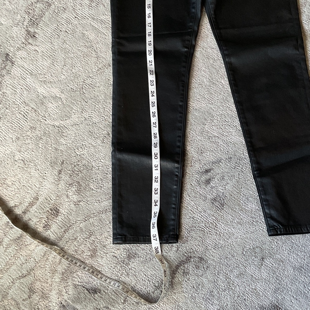 AG Leatherette The Legging Skinny Jeans - Picture 10 of 13